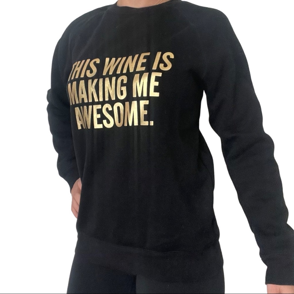 Brunette The Label Sweaters | Brunette The Label - Graphic Sweater | Black